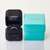 Tiffany & Co. Platinum, 0.23ct Diamond Channel Set Half Eternity Ring with Box - 2