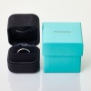 Tiffany & Co., Platinum Forever Wedding Band Ring, Size N - 2