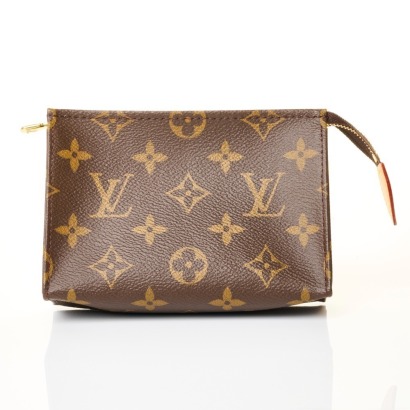 Louis Vuitton, Monogram Toilette Pouch with Box