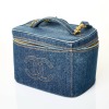 Chanel, Denim Double CC Vanity Case - 2