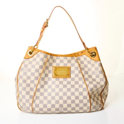 Louis Vuitton, Damier Azur Galliera Tote Bag