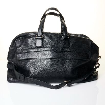 Gucci, Black Leather Soho Weekender Bag