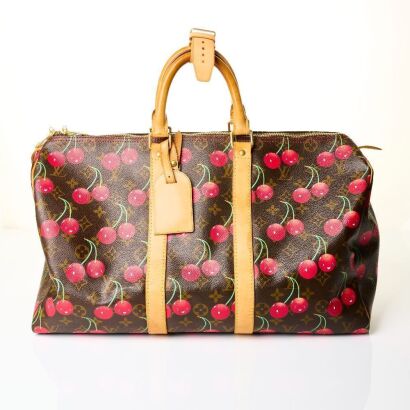 Louis Vuitton, Monogram Cerises Keepall 45