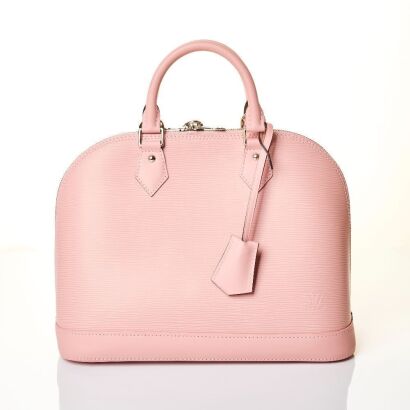 Louis Vuitton, Rose Ballerine Epi Leather Alma PM