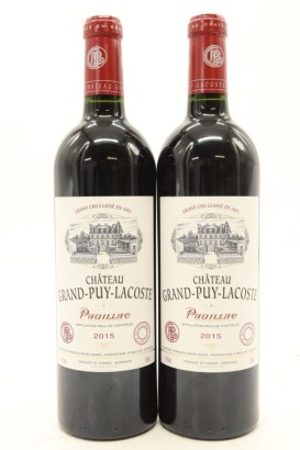 (2) 2015 Chateau Grand-Puy-Lacoste, Pauillac [JR16]
