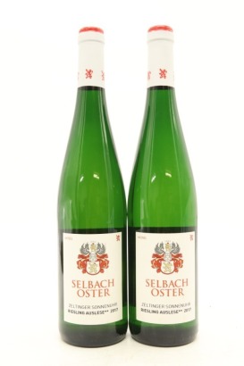 (2) 2017 Selbach-Oster Zeltinger Sonnenuhr Riesling Auslese, Mosel