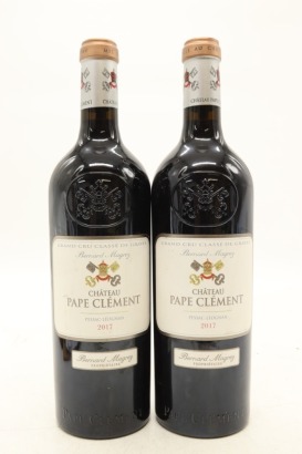 (2) 2017 Chateau Pape Clement, Pessac-Leognan [JR16]