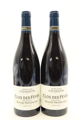 (2) 2020 Chanson Pere & Fils Clos des Feves Monopole, Beaune Premier Cru [JR16]