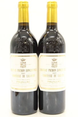 (2) 2005 Chateau Pichon Longueville Comtesse de Lalande, Pauillac [JR17]