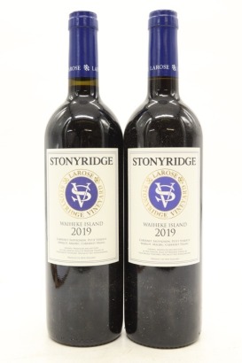 (2) 2019 Stonyridge Vineyard Larose, Waiheke Island