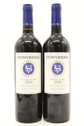 (2) 2020 Stonyridge Vineyard Larose, Waiheke Island