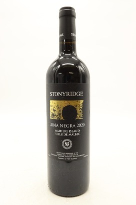 (1) 2020 Stonyridge Vineyard Luna Negra Malbec, Waiheke Island