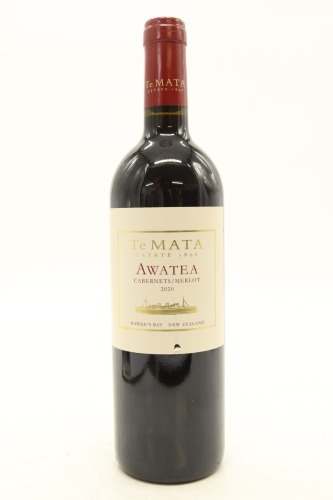(1) 2020 Te Mata Estate 'Awatea' Cabernets - Merlot, Hawke's Bay