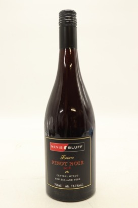 (1) 2018 Nevis Bluff Reserve Pinot Noir, Central Otago