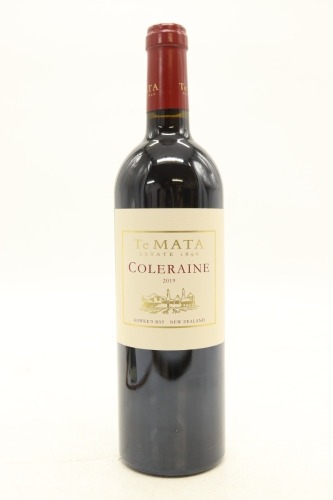 (1) 2019 Te Mata Estate Coleraine, Hawke's Bay