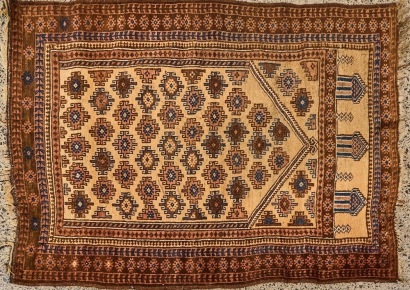 A Afghan Prayer Rug