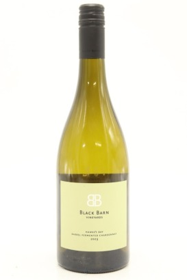 (1) 2023 Black Barn Vineyards Barrel Fermented Chardonnay, Hawke's Bay