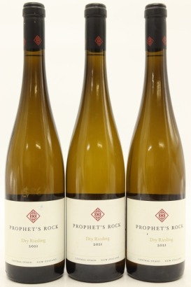 (3) 2021 Prophet's Rock Dry Riesling, Central Otago [RP96]