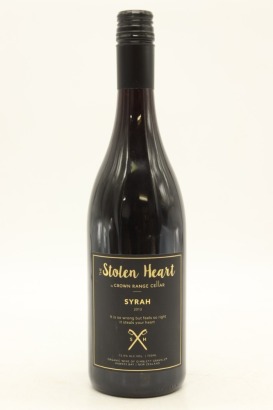 (1) 2013 Crown Range Cellar 'The Stolen Heart' Syrah, Hawke's Bay, Gimblett Gravels