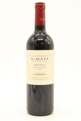 (1) 2023 Te Mata Estate 'Awatea' Cabernets - Merlot, Hawke's Bay [RP96]
