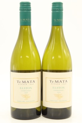 (2) 2024 Te Mata Estate Elston Chardonnay, Hawke's Bay