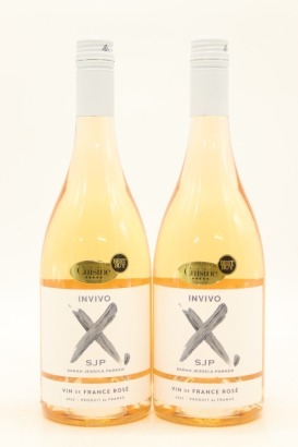 (2) 2022 Invivo X SJP Sarah Jessica Parker Rose, Vin de France