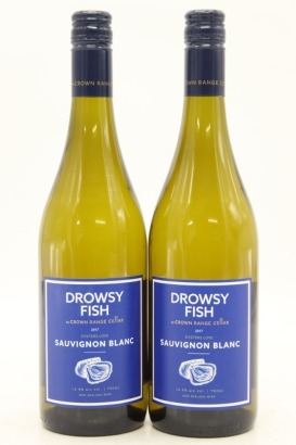 (2) 2017 Drowsy Fish Crown Range Cellar Sauvignon Blanc, Nelson