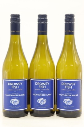 (3) 2017 Drowsy Fish Crown Range Cellar Sauvignon Blanc, Nelson