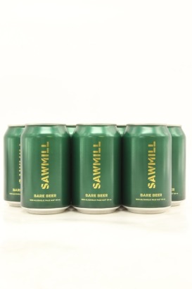 (7) Sawmill Brewing Bare Beer Pale Ale Beer, Matakana, 0% ABV, 330ml