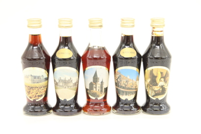 (1) Mixed Korean Liquor Miniatures, 5 Bottles Sold as One Lot