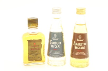 (1) Mixed Liqueur Miniatures, 3 Bottles Sold as One Lot