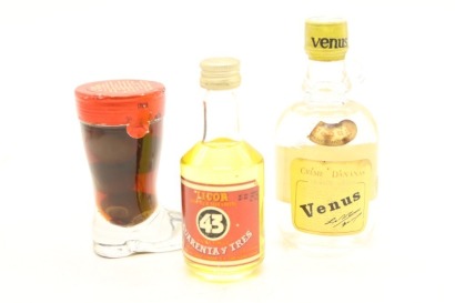 (1) Mixed Miniatures, 3 Bottles Sold as One Lot
