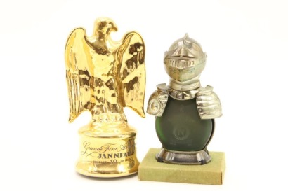 (1) Mixed Statues of Armagnac miniatures, 2 Bottles sold as One Lot