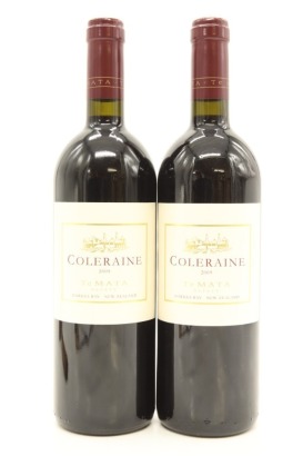 (2) 2009 Te Mata Estate Coleraine, Hawke's Bay [JR16.5]