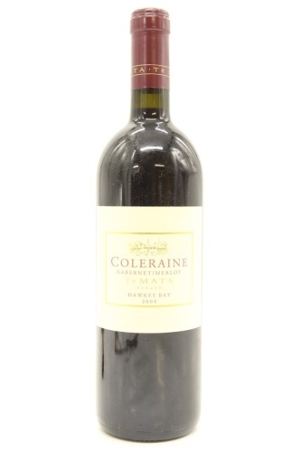 (1) 2004 Te Mata Estate Coleraine, Hawke's Bay