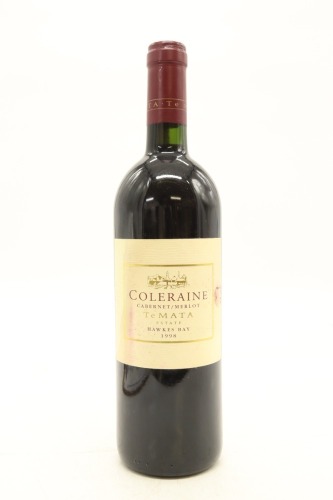 (1) 1998 Te Mata Estate Coleraine, Hawke's Bay