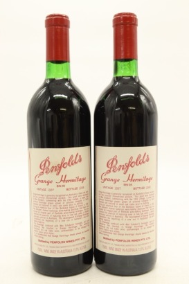 (2) 1987 Penfolds Grange Bin 95, Australia [JR18]