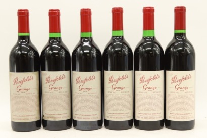 (1) 1991-1996 Penfolds Grange Bin 95 Vertical Collection, Australia, 6 Bottles Sold as One Lot