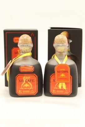 (2) Patron XO Cafe Incendio Chile Chocolate Tequila Liqueur, Jalisco, 375ml, 30% ABV (GB)