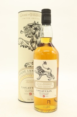 (1) Game of Thrones 'House Lannister' Lagavulin 9 Year Old Single Malt Scotch Whisky, 46% ABV (GB)