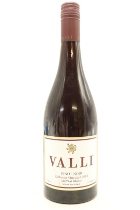 (1) 2018 Valli Gibbston Vineyards Pinot Noir, Gibbston [JR17.5]