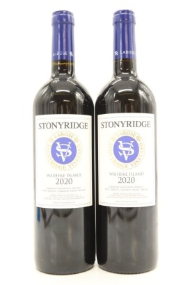 (2) 2020 Stonyridge Vineyard Larose, Waiheke Island