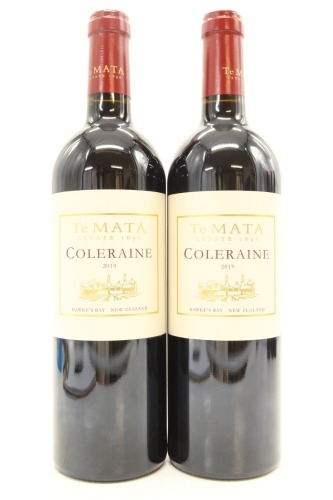 (2) 2019 Te Mata Estate Coleraine, Hawke's Bay
