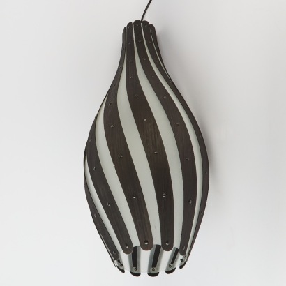 A Large SWISH Pendant by David Trubridge Pendant Light