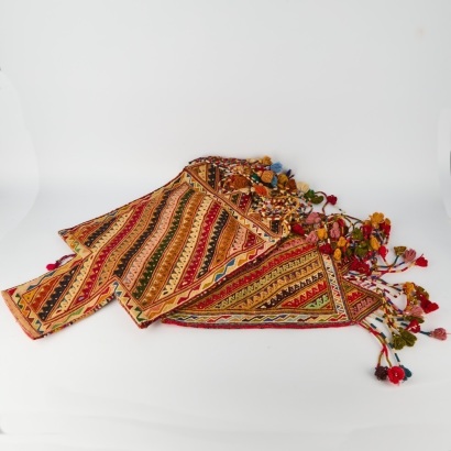A Pair of Salt Bag Kilims with Tassels