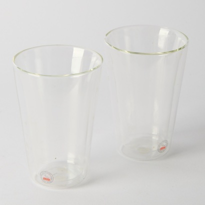 A Pair of Boxed Bodum Canteen Double Wall Thermo Glasses