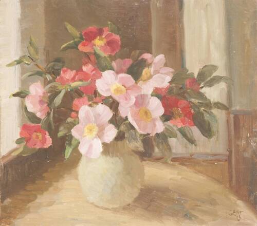 IDA EISE Still Life with Camelias