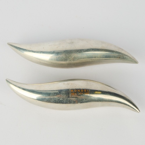 A Pair of Stephane Rondel Paper Weights
