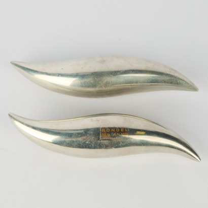 A Pair of Stephane Rondel Paper Weights