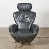 A Dodo Leather Arm Chair by Toshiyuki Kita for Cassina - 3